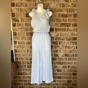 NWT. 4OUR Dreamers baby Blue 100% cotton SZ Small, Jumpsuit One Piece
